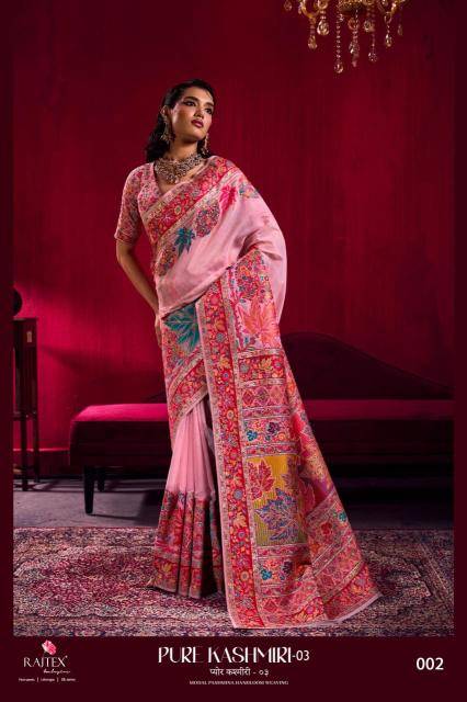 Rajtex pure kashmiri 003 Saree wholesalers in Mumbai for boutique
